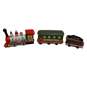Lemax Santa Express Train Christmas Village Ceramic Train